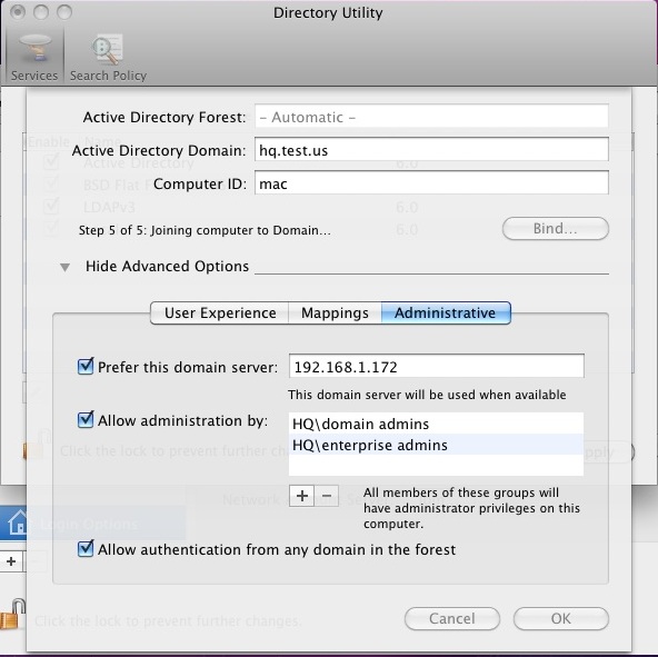 How to Join a Mac to a Windows Domain - 11