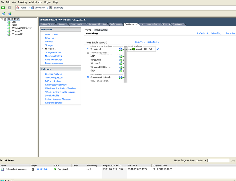 Подключение FreeNAS iSCSi диска к VMware ESXi Подключение FreeNAS iSCSi диска к VMware ESXi